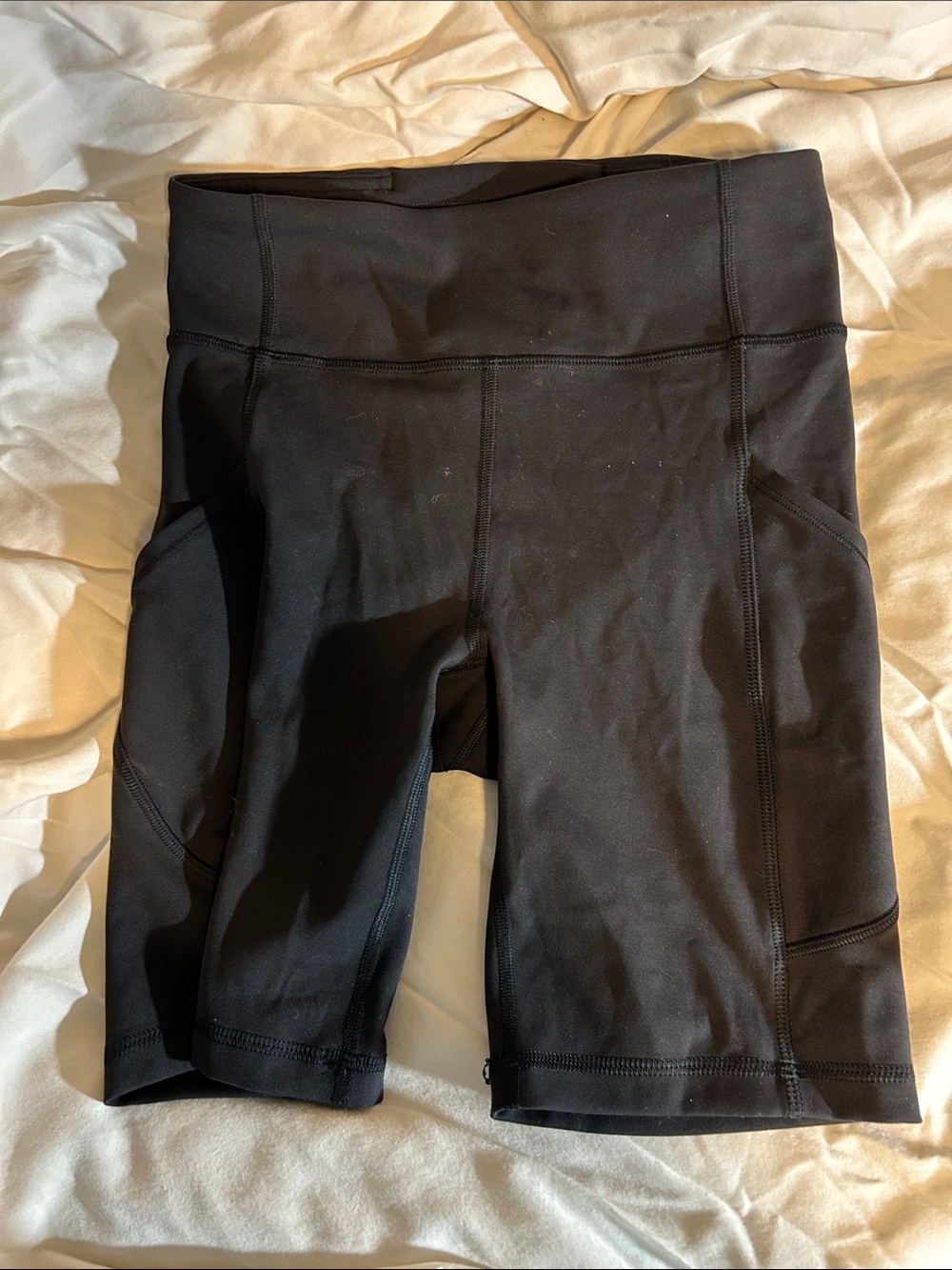 lululemon athletica Black Bike Shorts